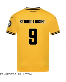 Wolves Jorgen Strand Larsen #9 Tricou Fotbal Replică 2024-25 Barbati Acasa